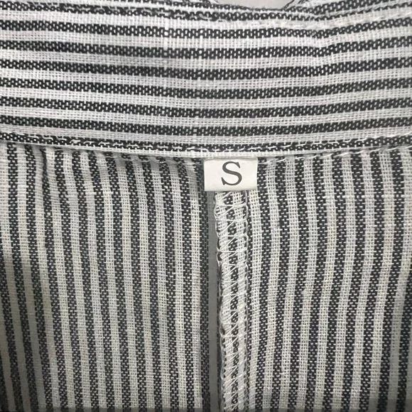 Gray Button-Up Maxi Dress Size Small - Picture 9 of 13